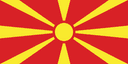 North Macedonia flag